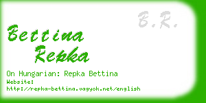 bettina repka business card